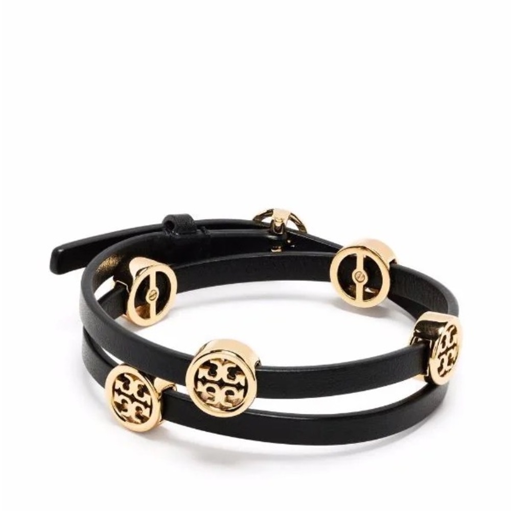 Tory Burch
Miller double-wrap bracelet